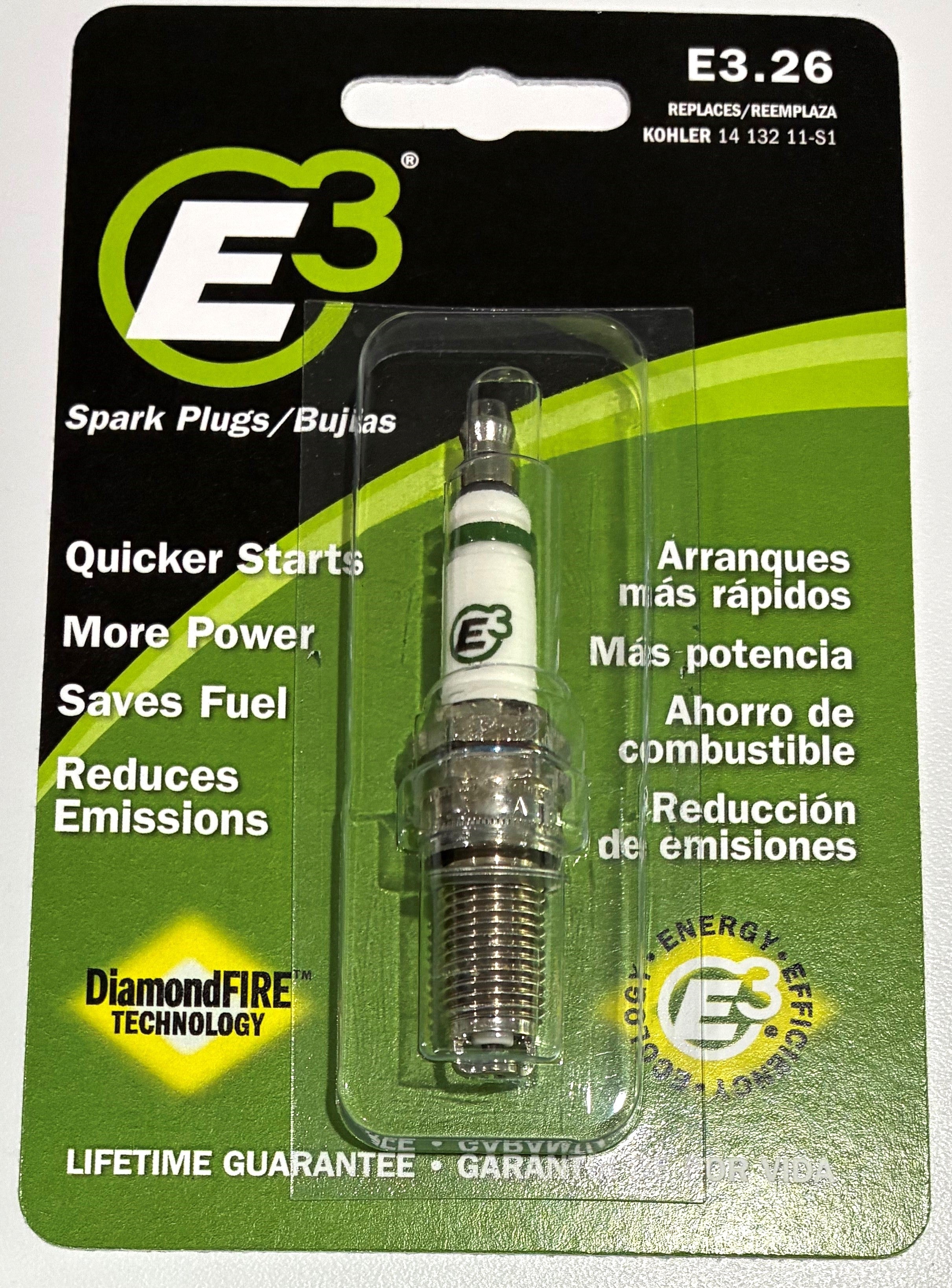 E3.24 लॉन और गार्डन स्पार्क प्लग