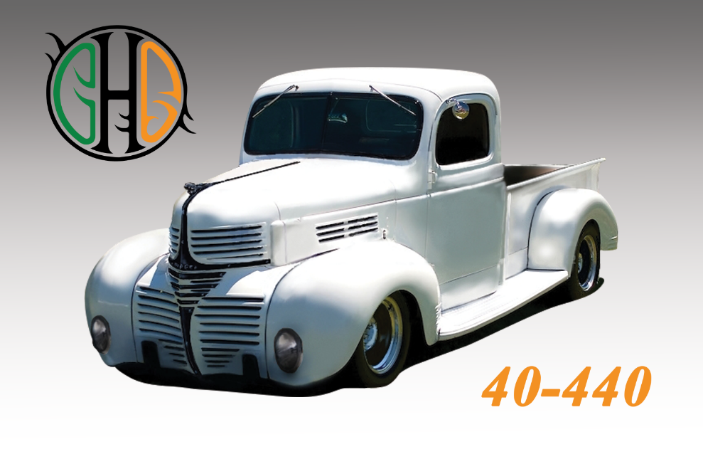E3 Spark Plugs Sponsors 1940 Dodge Truck Restoration by Cool Hand Customs Featuring 1970s style Challenger Suspension and 440 Big Block  Image