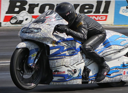 Savoie and Stanfield Claim Pro Stock Bike and Car Titles Image