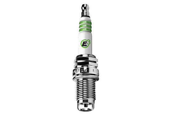 picture of E3’s racing spark plug