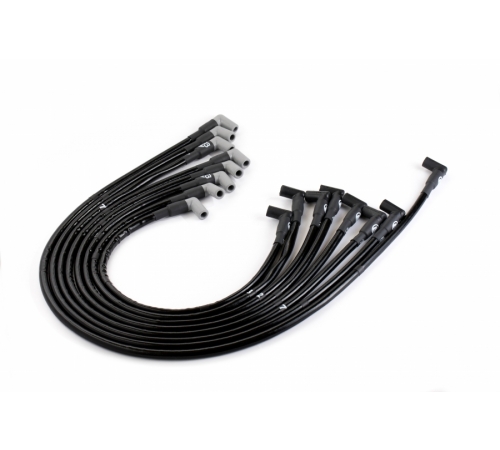 E3 DiamondFIRE Sleeved Racing Spark Plug Wire Set for Big Block Chevy (BBC)-Over Valve Covers