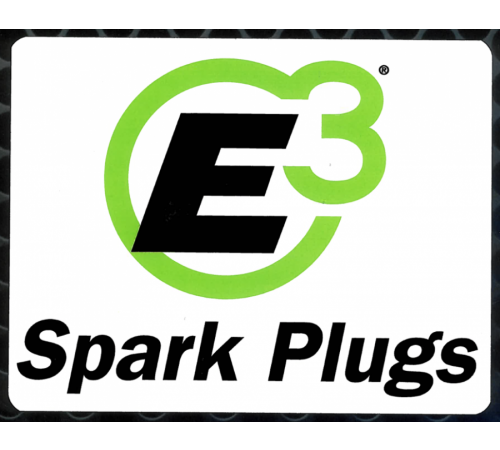 E3 Spark Plug Logo Decal | E3 Spark Plugs